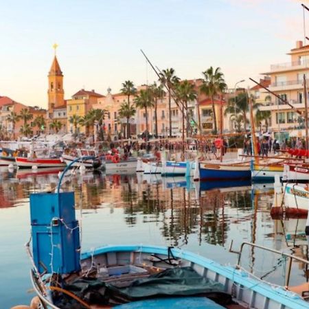 Les Nuits Etoilees, Studio Terrasse Apercu Mer, Tres Lumineux, Ac, 100M Du Port Sanary Dış mekan fotoğraf