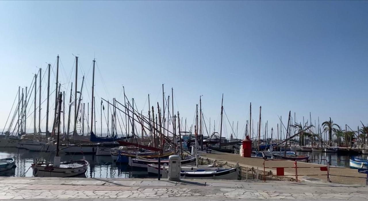Les Nuits Etoilees, Studio Terrasse Apercu Mer, Tres Lumineux, Ac, 100M Du Port Sanary Dış mekan fotoğraf